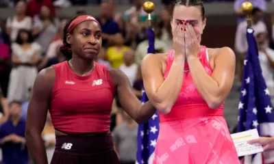 Coco Gauff . Aryna Sabalenka