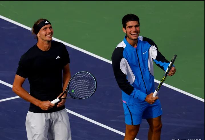 Carlos Alcaraz v Alexander Zverev