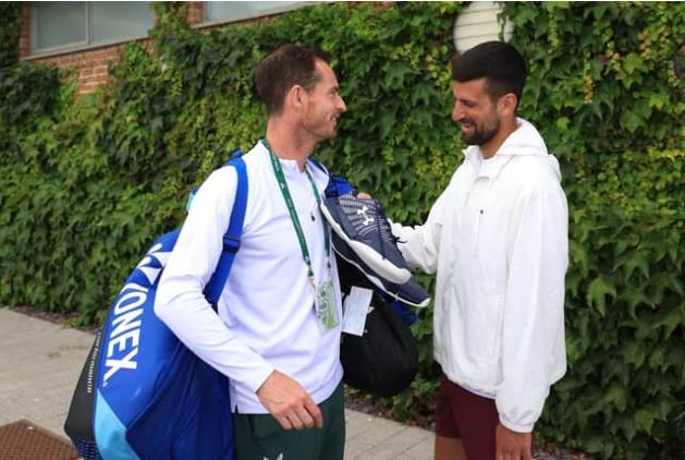 Novak Djokovic and Andy Murray